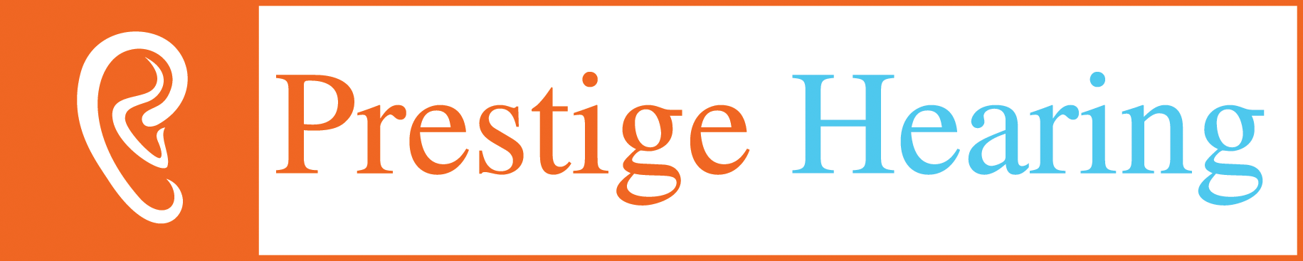 Prestige Hearing logo — independent audiologists in Cardiff, Bridgend and Newport